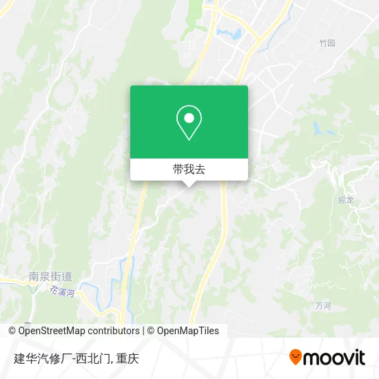 建华汽修厂-西北门地图