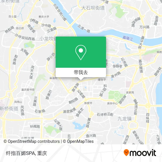 纤指百媚SPA地图