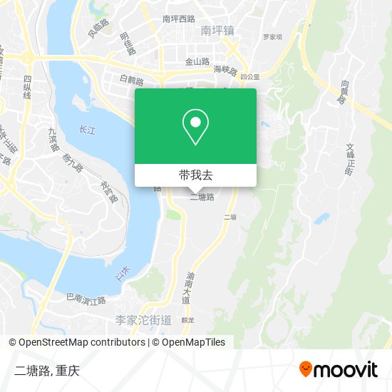 二塘路地图