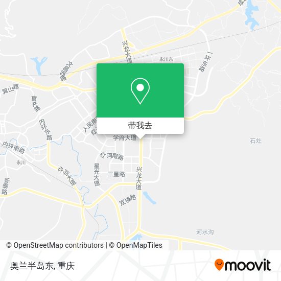 奥兰半岛东地图