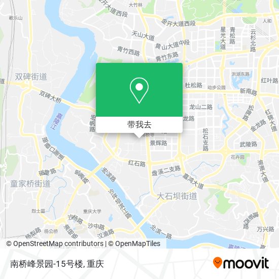南桥峰景园-15号楼地图
