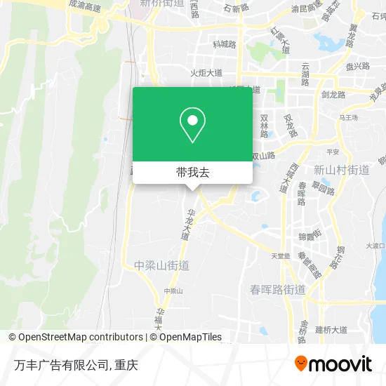 万丰广告有限公司地图