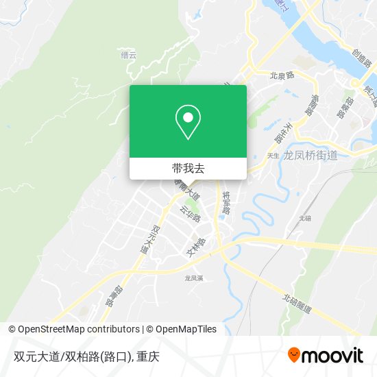 双元大道/双柏路(路口)地图