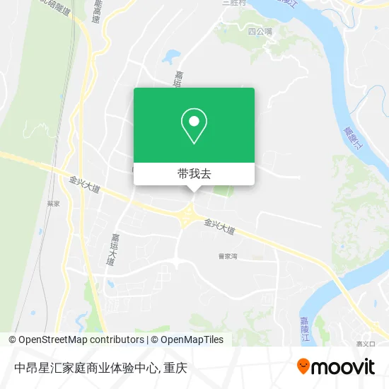 中昂星汇家庭商业体验中心地图