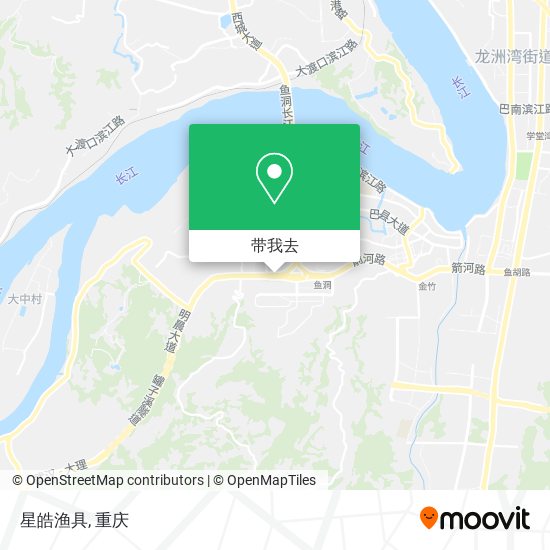 星皓渔具地图