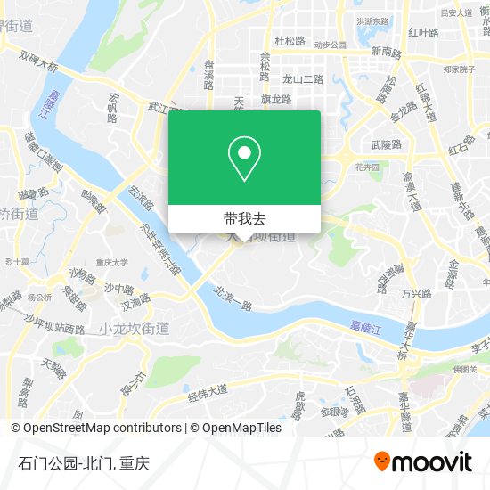 石门公园-北门地图