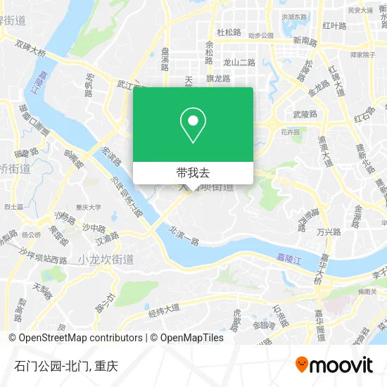 石门公园-北门地图