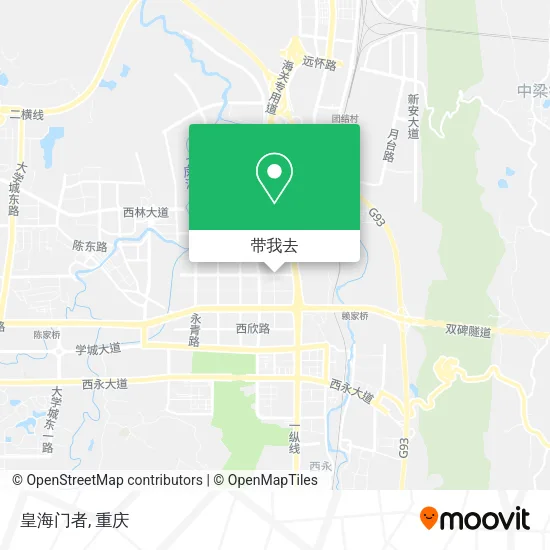 皇海门者地图