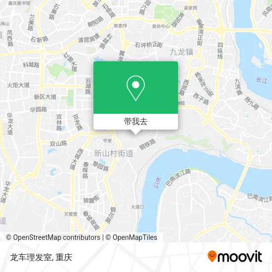 龙车理发室地图