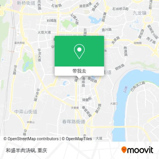 和盛羊肉汤锅地图