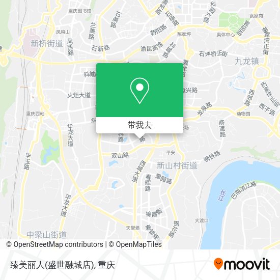 臻美丽人(盛世融城店)地图