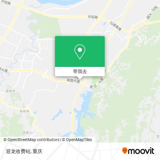 迎龙收费站地图