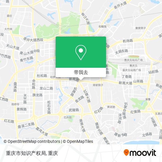 重庆市知识产权局地图