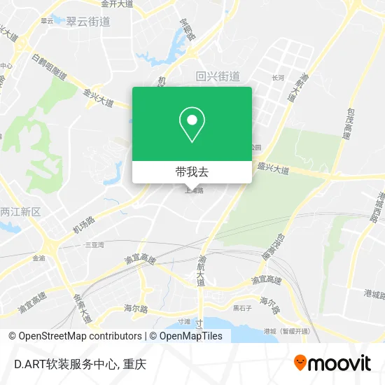 D.ART软装服务中心地图