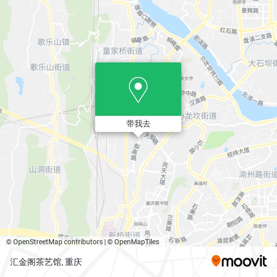 汇金阁茶艺馆地图