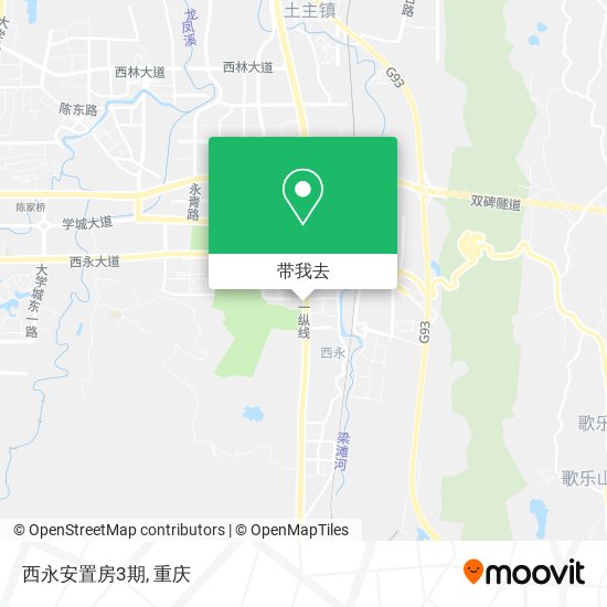 西永安置房3期地图