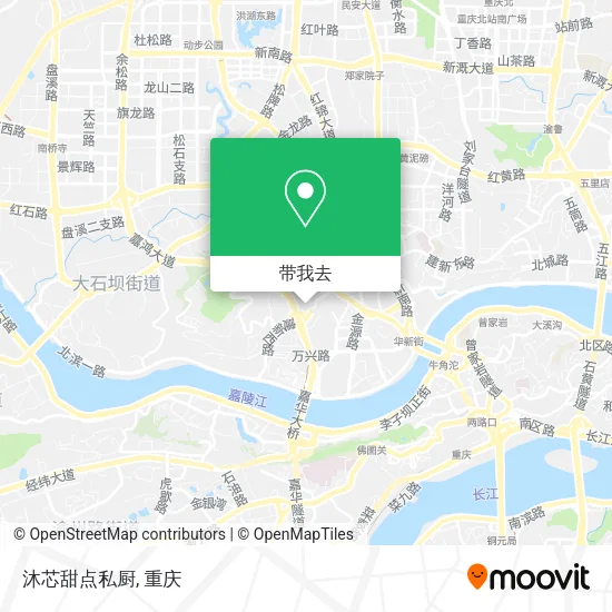 沐芯甜点私厨地图