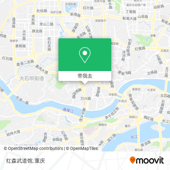 红森武道馆地图