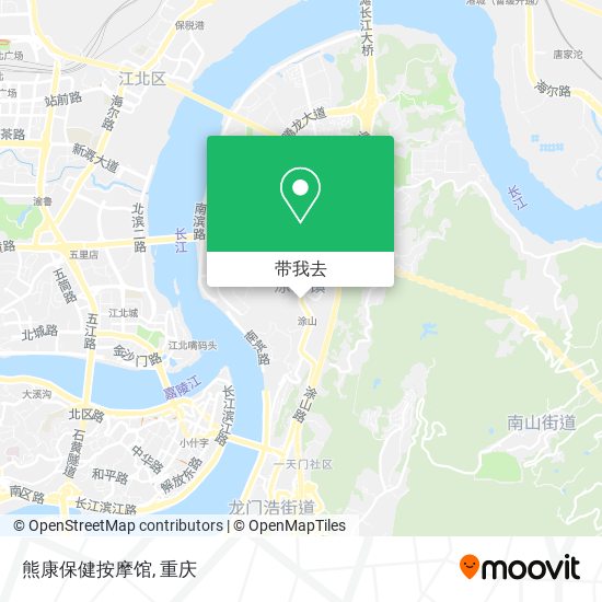 熊康保健按摩馆地图