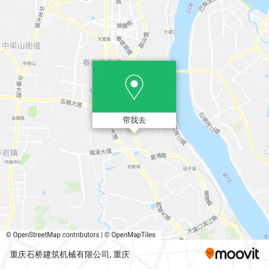重庆石桥建筑机械有限公司地图