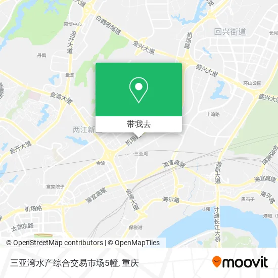 三亚湾水产综合交易市场5幢地图