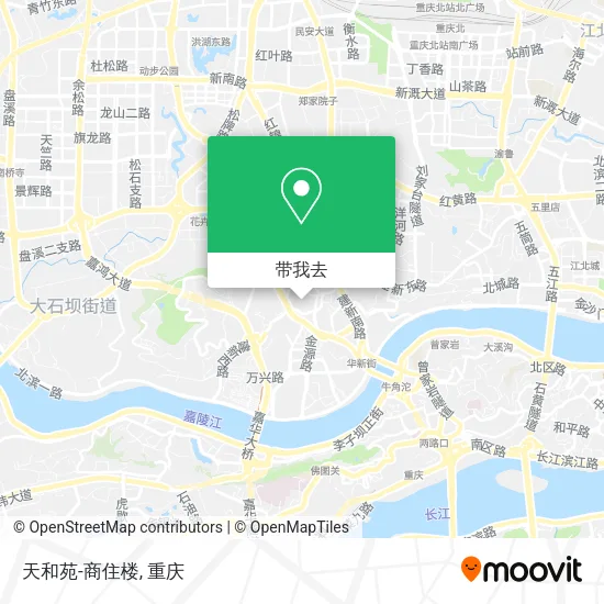 天和苑-商住楼地图