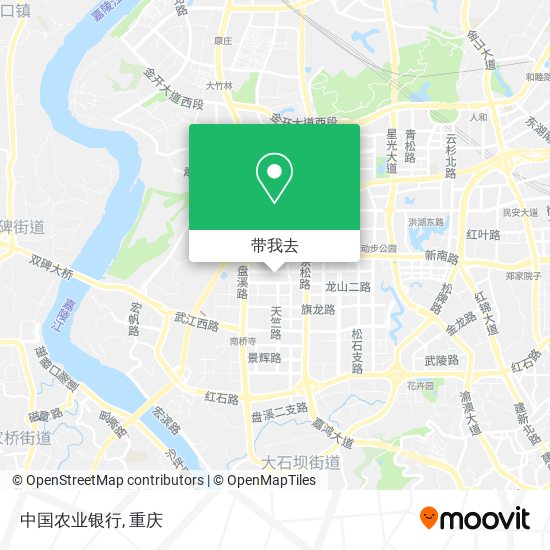 中国农业银行地图