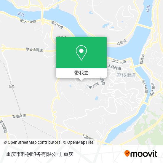 重庆市科创印务有限公司地图