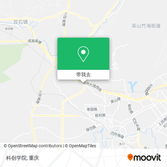 科创学院地图