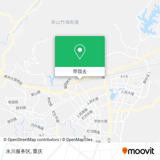 永川服务区地图