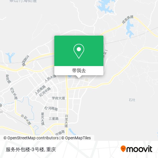 服务外包楼-3号楼地图