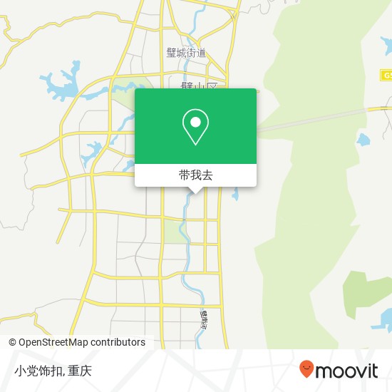 小党饰扣地图