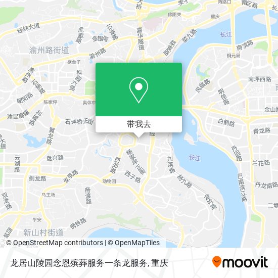 龙居山陵园念恩殡葬服务一条龙服务地图
