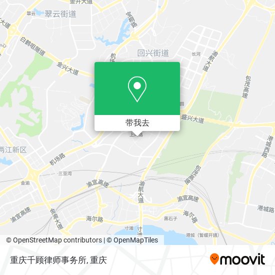 重庆千顾律师事务所地图