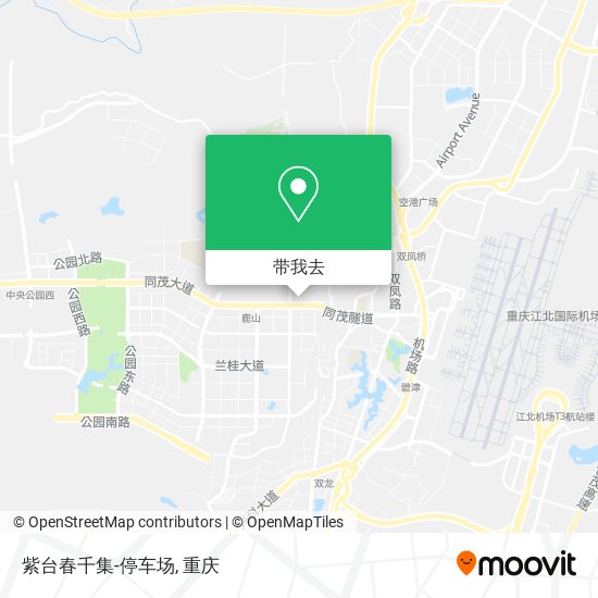 紫台春千集-停车场地图