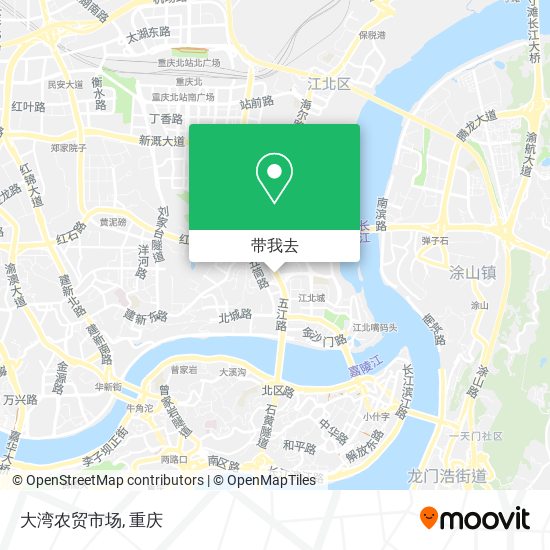 大湾农贸市场地图