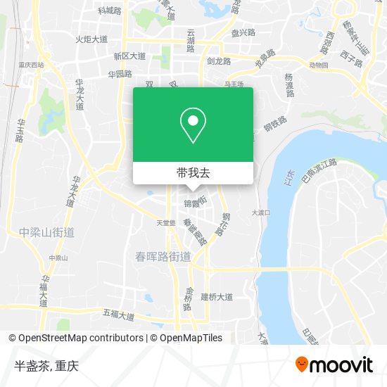 半盏茶地图