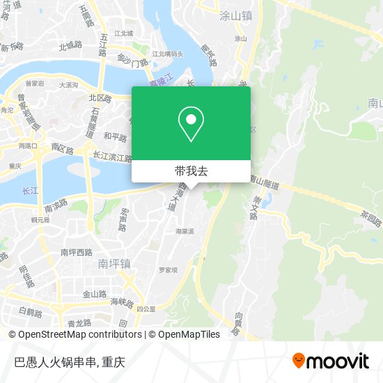 巴愚人火锅串串地图