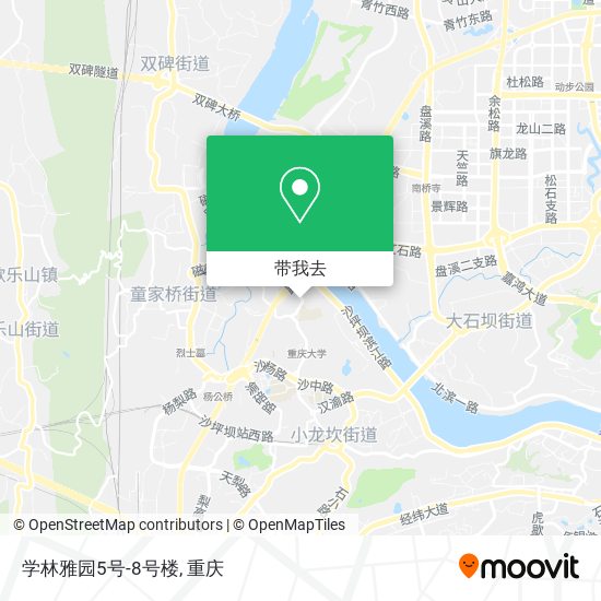 学林雅园5号-8号楼地图