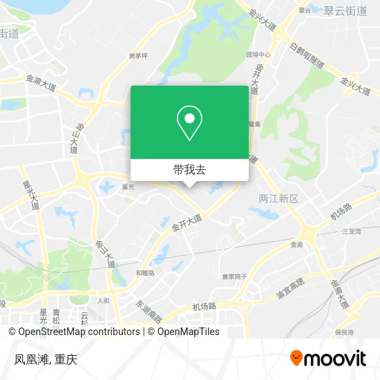 凤凰滩地图
