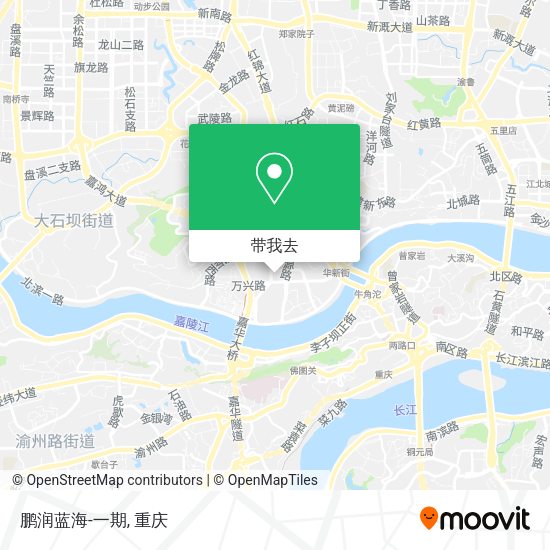 鹏润蓝海-一期地图