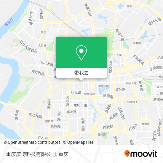 重庆庆博科技有限公司地图