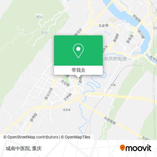 城南中医院地图