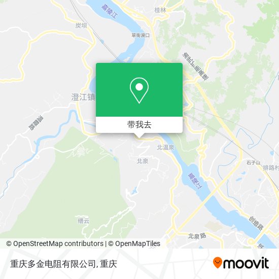 重庆多金电阻有限公司地图