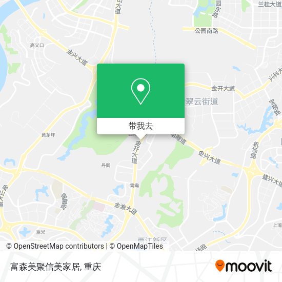 富森美聚信美家居地图