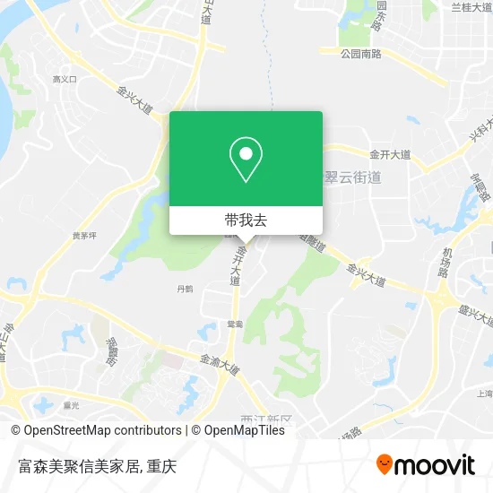 富森美聚信美家居地图