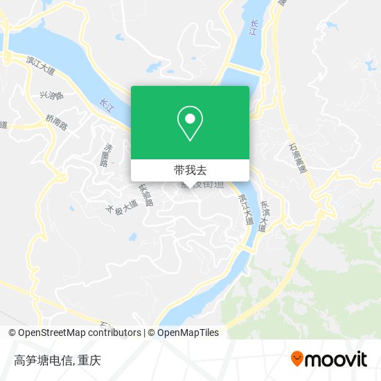 高笋塘电信地图