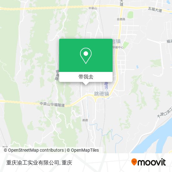 重庆渝工实业有限公司地图