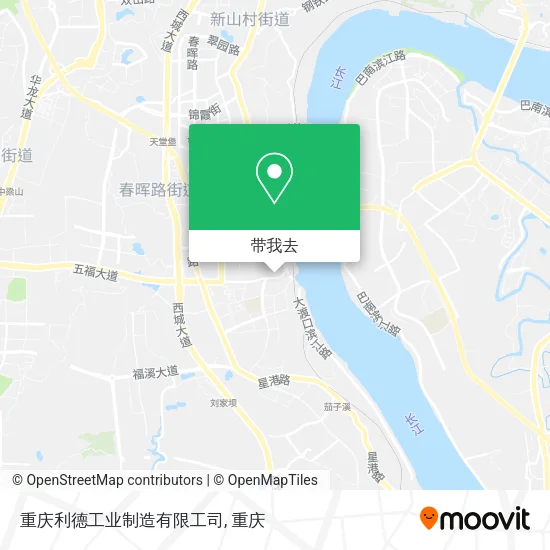 重庆利德工业制造有限工司地图