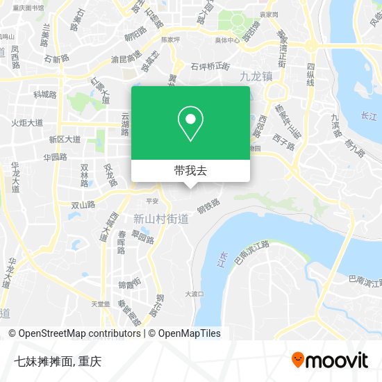 七妹摊摊面地图